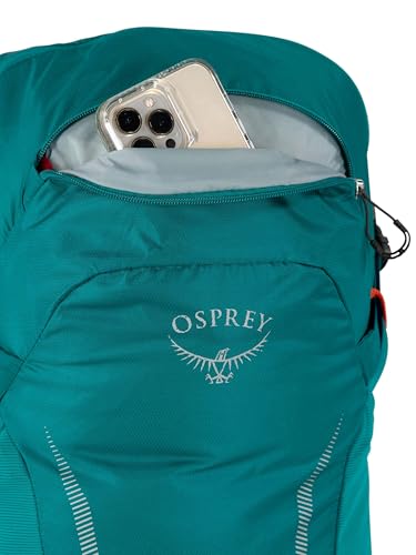 Osprey Hikelite Unisex Backpack, 18L, Pine Leaf Green, O/S