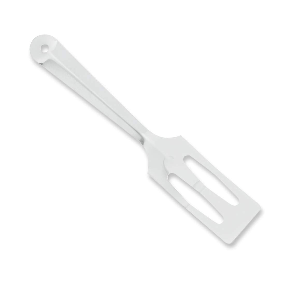 Rada Cutlery Serverspoon (R116), Slotted 3.5" x 1.6" Stainless Steel Face, Silver Handle, Pack of 2