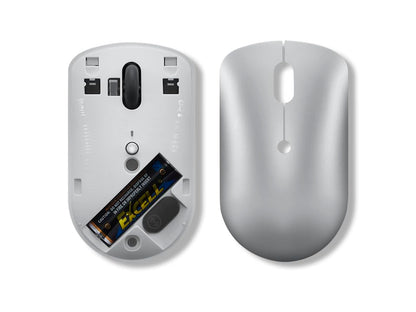 Lenovo 540 Wireless Computer Mouse for PC, Laptop, Computer with Windows or Chrome OS - 2.4 GHz USB-C Wireless Pairing Receiver - Compact Size - 18-Months Battery Life - Ambidextrous -Abyss Blue