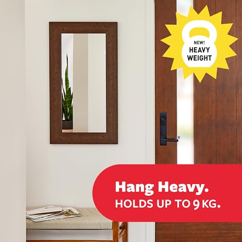 Command Picture Hanging Strips, White, X-Large, 10 Pairs (20 Strips) - For Pictures, Frames, Mirrors, Wall Decor - Damage Free Hanging