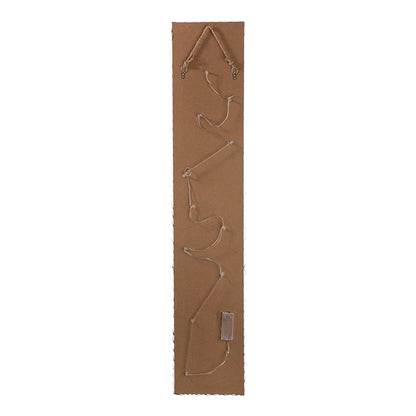 Glitzhome 42" H Lighted Wooden Black Christmas Porch Sign, Rustic Merry Christmas Vertical Porch Décor, Standing Hanging Holiday Party Signs Wall Door Decorations for Xmas