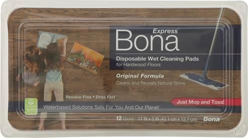 Bona Hardwood Floor Disposable Wet Cleaning Pads
