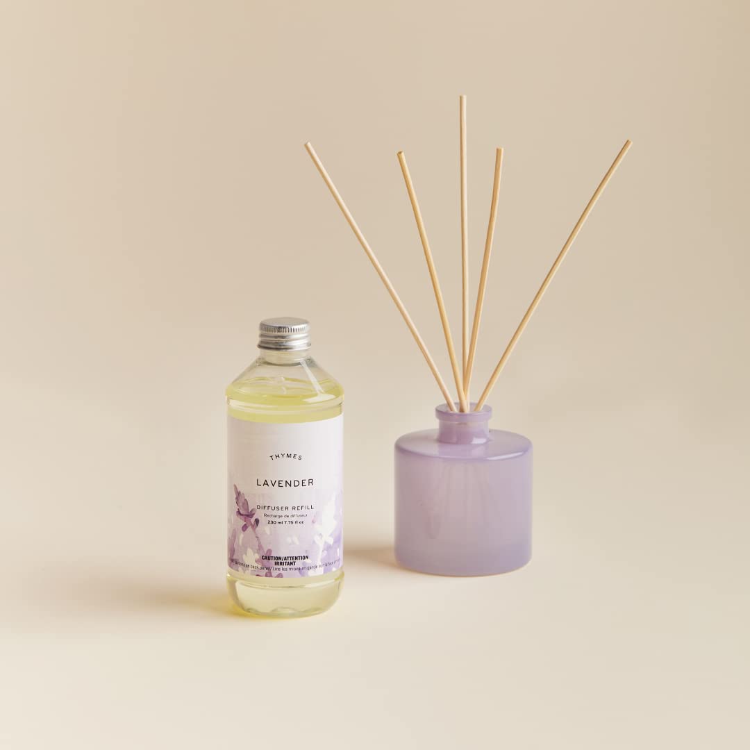 Thymes Reed Diffuser Oil Refill - Diffuser Oils Scents for Home Refill - Use for Reed Stick Room Air Fresheners (Frasier Fir, 7.75 fl oz)