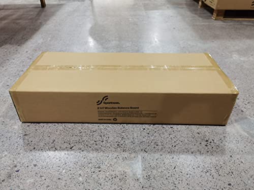 Sportneer Balance Board - 7 Modes Wobble Board with Adjustable Stoppers - Exercise Balancing Stability Trainer for Improve Balance, Surf Trainer & Physical Therapy - Roller and 2.8'' Ball Included