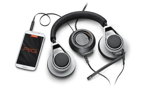 Plantronics RIG Stereo Gaming Headset with Mixer for PC/Mac - Retail Packaging - White