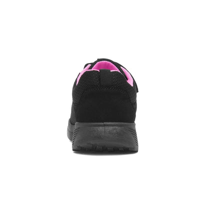 XL Kids Black Easy Fasten Trainer - Size 13 Child UK - Black