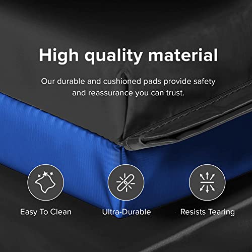 We Sell Mats - 4 ft x 8 ft x 2 in Personal Fitness & Exercise Mat for Home Workout - Lightweight and Folds for Carrying – All Purpose Home Gym Mat – Thick Mat for Yoga, Pilates, Stretches, and Floor Exercises