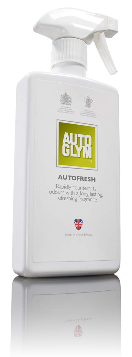 Autoglym The Collection - Perfect Interiors -- The Ideal Car Cleaning Kit That Includes Interior Shampoo, Fast Glass, and Vinyl & Rubber Care and AF500 Autofresh, 500ml,Transparent