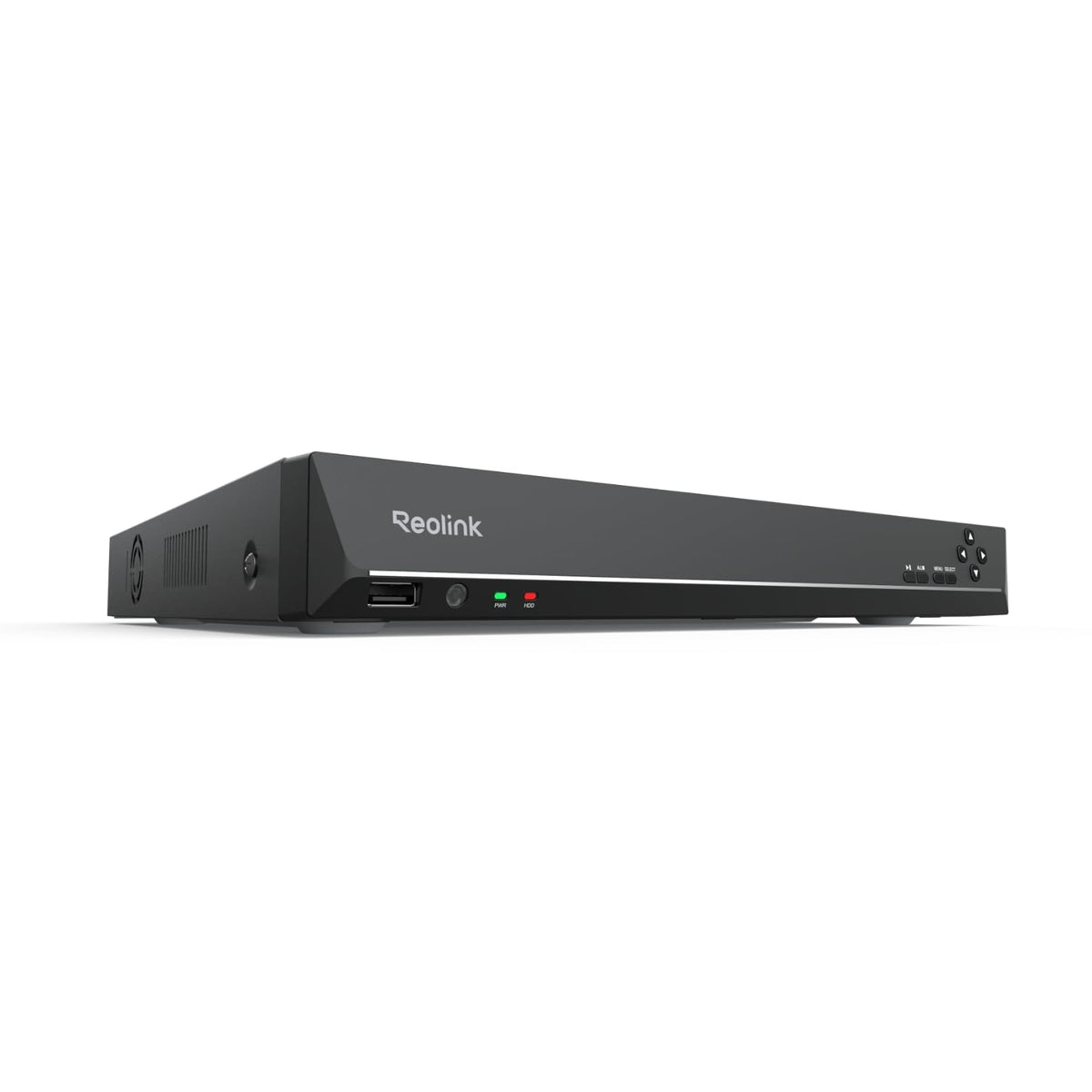 REOLINK 36CH Network Video Recorder for Home Security Camera System, No PoE Port, Requires Reolink PoE Switch, Integrated O/I Alarm System, Up to 48TB Storage, No HDD Included, RLN36