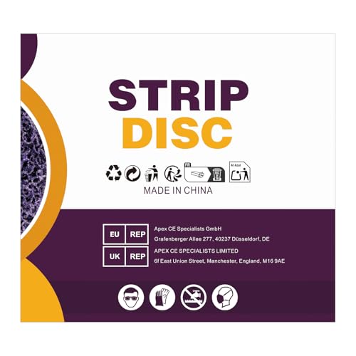 5PCS Strip Discs for Angle Grinder Paint Scraper Rust Remover for Metal,115mm Paint Stripper Abrasive Wheel Surface Polish Clean Tool
