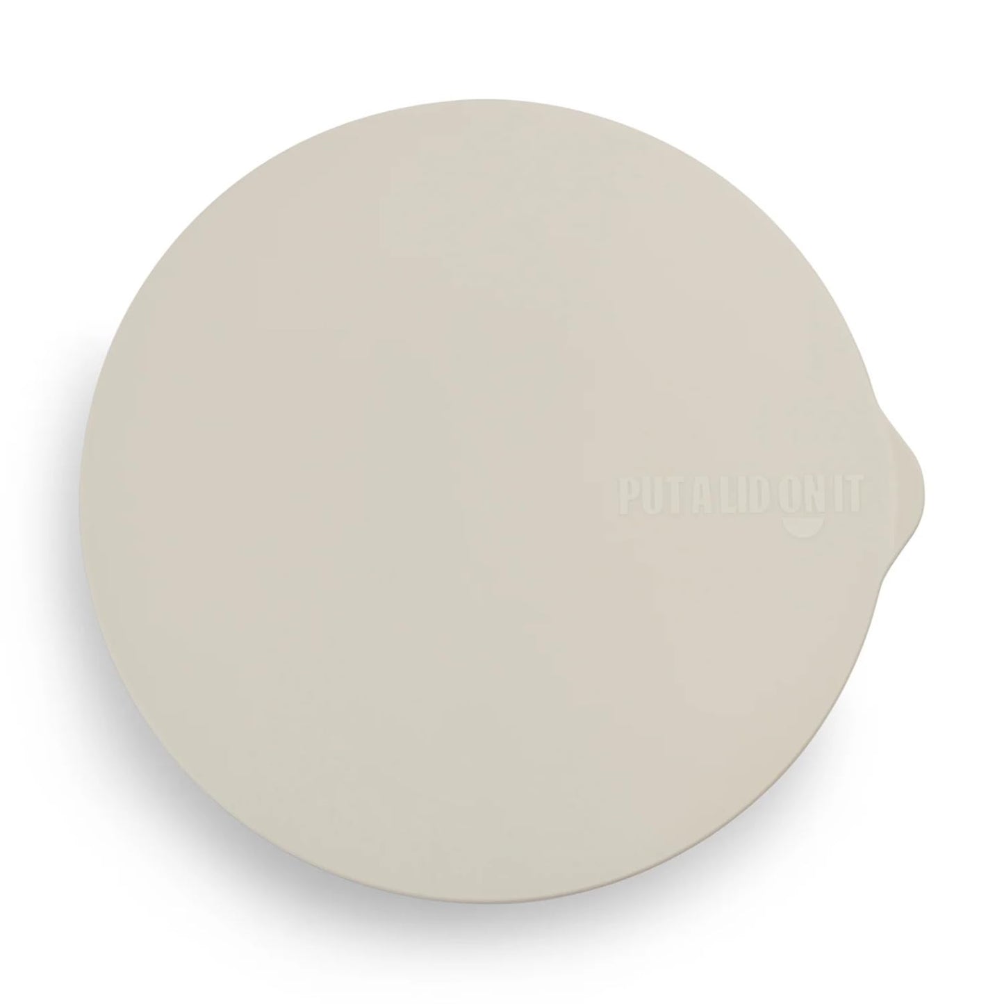 Put a lid on it Large Serving Bowl with Lid - Certified Recycled Food-Safe Plastic, BPA-Free, Dishwasher, Microwave, Fridge and Freezer Safe | 4.96qt | Salt