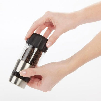 OXO Good Grips Accent Mess-Free Pepper Grinder, Silver