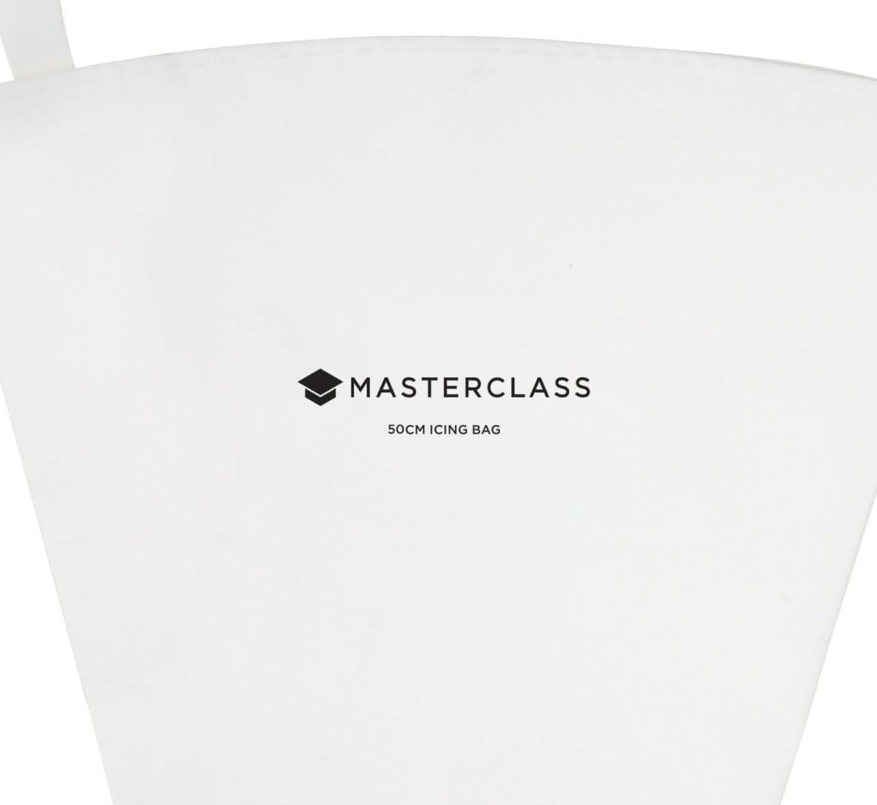 MasterClass Reusable Cotton Pastry/Icing Piping Bag, 50 cm (19.5"), White