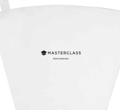 MasterClass Reusable Cotton Pastry/Icing Piping Bag, 50 cm (19.5"), White