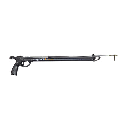 Mares Sniper Alpha Speargun for Spearfishing - Pneumatic Spear Gun with Aluminum Barrel & Circular Elastic - 35cm