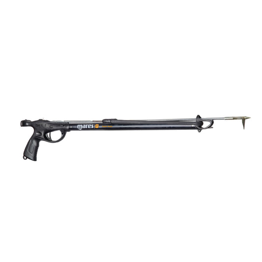 Mares Sniper Alpha Speargun for Spearfishing - Pneumatic Spear Gun with Aluminum Barrel & Circular Elastic - 35cm