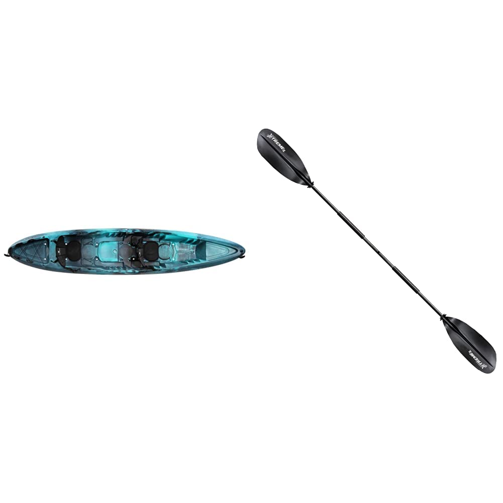 Perception Rambler 13.5 Tandem Kayak + SeaSense XTreme 2 Kayak Paddle