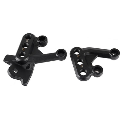 Foot Pegs Bracket Surron Foot Rest Brackets Motorcycle Footbracket CNC Aluminum Foot Peg Pedal Bracket Kit for Light Bee Sur-Ron S/X Dirt Bike black