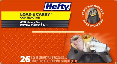 Hefty Heavy Duty Trash Bags, Large | 42 Gallon |