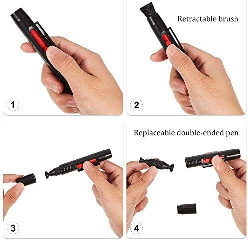 Patelai Camera Cleaning Kit Include Cleaning Pen Brush, Blower Brush Dust