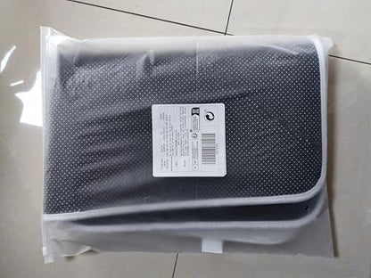 Rururug Extra Large Bath Mat Microfiber Bath Mats for Bathroom Ultra Soft Absorbent Bathroom Rugs Non-slip Anti Mould Bathroom Mat, Machine Washable (Grey, 50 x 120 cm)