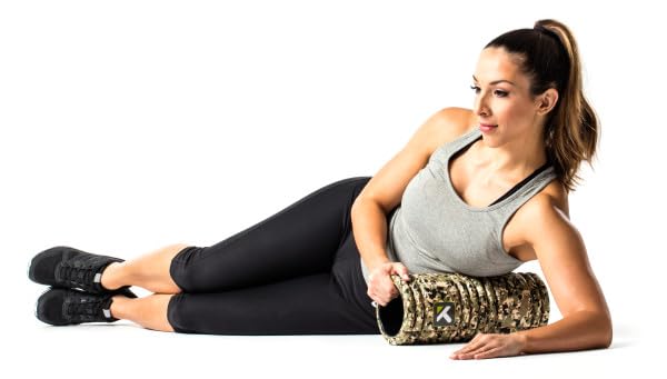 TRIGGERPOINT Performance Therapy Grid Foam Roller for Exercise, Deep Tissue Massage and Muscle Recovery, Original (13-Inch), Camo