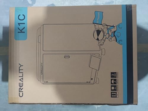 Creality K1C 3D Printer (2024 New Version) - Fast 600mm/s Printing Speed, AI Camera,Direct Extruder, Tri-metal Nozzle, Carbon Fiber Filament Support, Auto Leveling - Prints at High 300°C Temperature