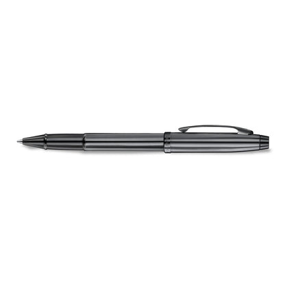 Sheaffer 100 Rollerball Pen | E9375 Ionic Shiny Grey Gunmetal with PVD Trims | Premium Rollerball Pen