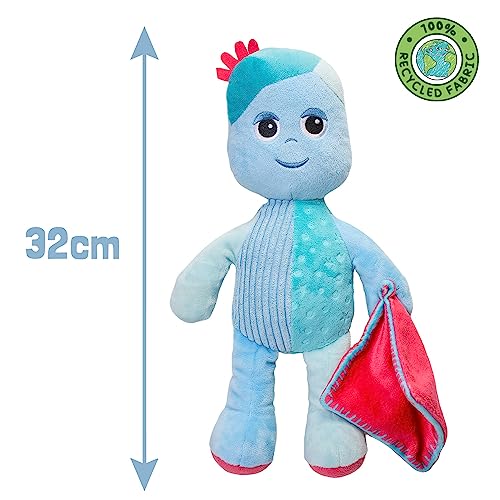 In The Night Garden Iggle Piggle Talking Teddy Bear, Cbeebies Cute & Sensory toys. Comforting sounds. Kids Toys and Baby toys 0-6 months, Blue