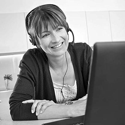 Sennheiser PC 8 USB - Stereo USB Headset for PC and MAC with In-line Volume and Mute Control - Black