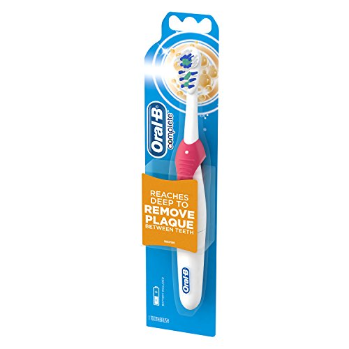 Oral-B Complete Deep Clean Battery Powered Electric Toothbrush, 1ct, (Color may vary)