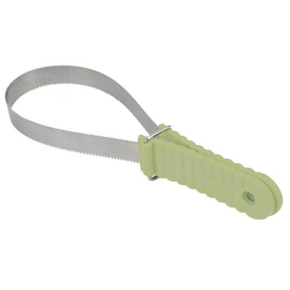 Coastal Pet Safari Dual-Sided Dog Shedding Blade - Stainless Steel Grooming Blade for Thick Coats - for Dogs with Short and Long Hair - Medium-Large - 10" x 3.25"