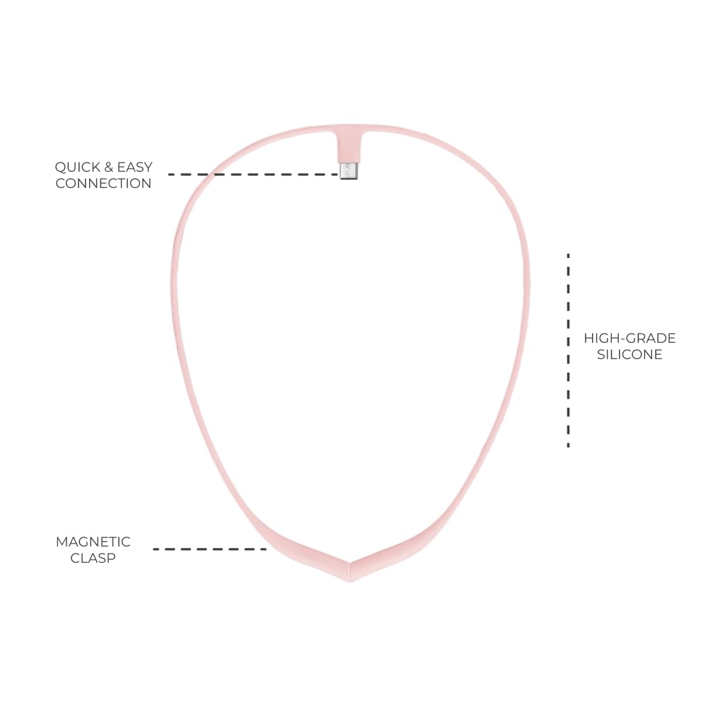 Upright Magnetic Necklace (Necklace Only) for GO S and GO 2 Posture Corrector Trainer (Pink)
