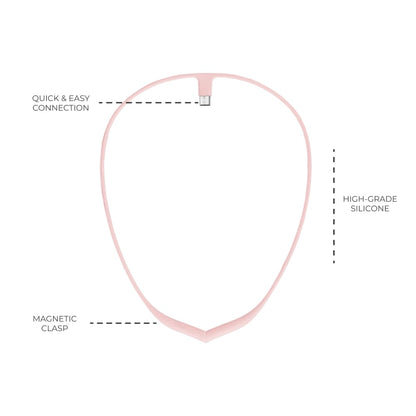 Upright Magnetic Necklace (Necklace Only) for GO S and GO 2 Posture Corrector Trainer (Pink)