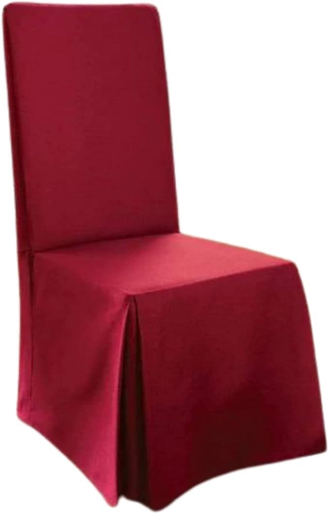 SureFit Duck Cotton Solid Dining Chair Slipcover