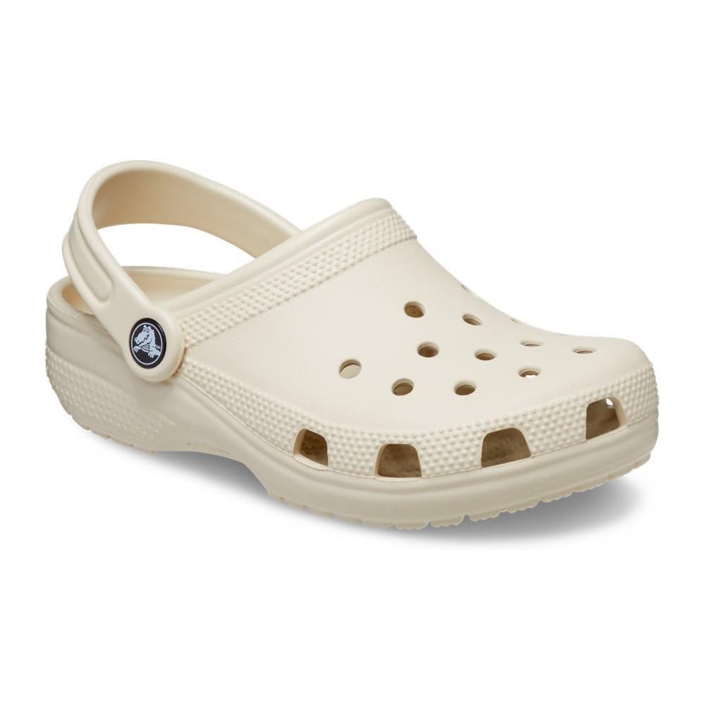 Crocs Unisex Kids Classic Clog K, Bone, J6 UK