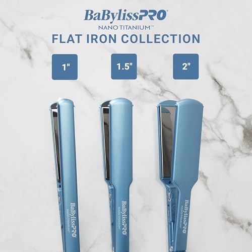 Nano Titanium Ultra-Thin Hair Straightener, Professional Flat Iron For All Hair Types