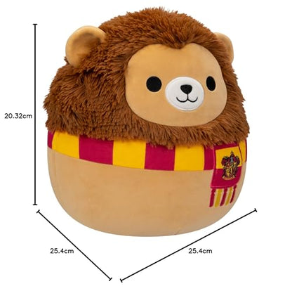 Squishmallows Original 10-Inch Harry Potter Gryffindor Lion Medium-Sized Ultrasoft Plush Official Harry Potter Plush