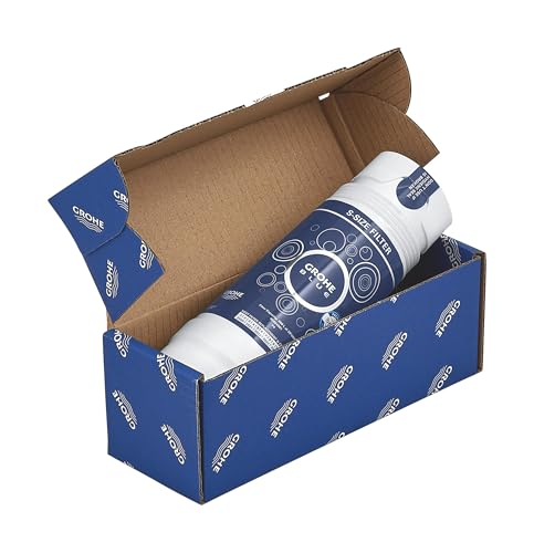 GROHE Blue S-Filter Cartridge - Replacement Filter for Blue and Red Water Systems for Fresh Filtered Water, Reduces Limescale and Heavy Metals, Capacity 600 Litre, 40404001