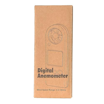 AOPUTTRIVER Anemometer Handheld Wind Speed Meter, AP-816B Anemometer for Measuring Wind Speed, Temperature and Max/Average, Mini Anemoeters for Windsurfing Sailing Outdoor Activities