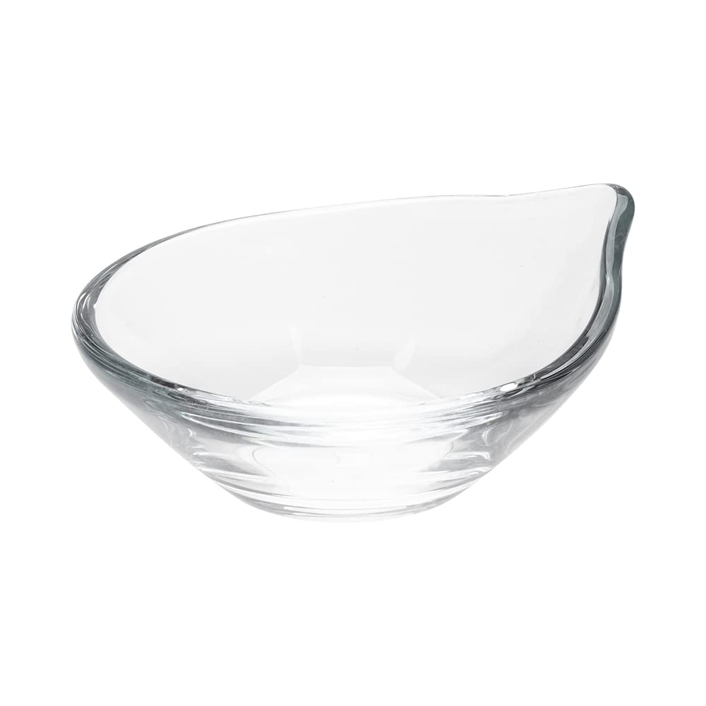 Restaurantware 3 Ounce Small Glass Bowls 60 With Spout Glass Prep Bowls - Dishwasher-Safe Lead-Free Clear Glass Prep Dishes For Spices Condiments Or Ingredients