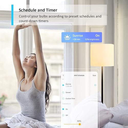 Tapo L510B (2-Pack) B22 Smart Bulb, Alexa Light Bulb, WiFi Smart Light Bulb, Dimmable, 8.3W (60W), Schedule & Timer, Away Mode, Energy Saving, Preset for Convenience, Voice Control with Alexa & Google