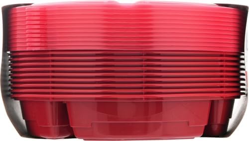 GoodCook Meal Prep Containers Set Microwave & Dishwasher-Safe Round Food