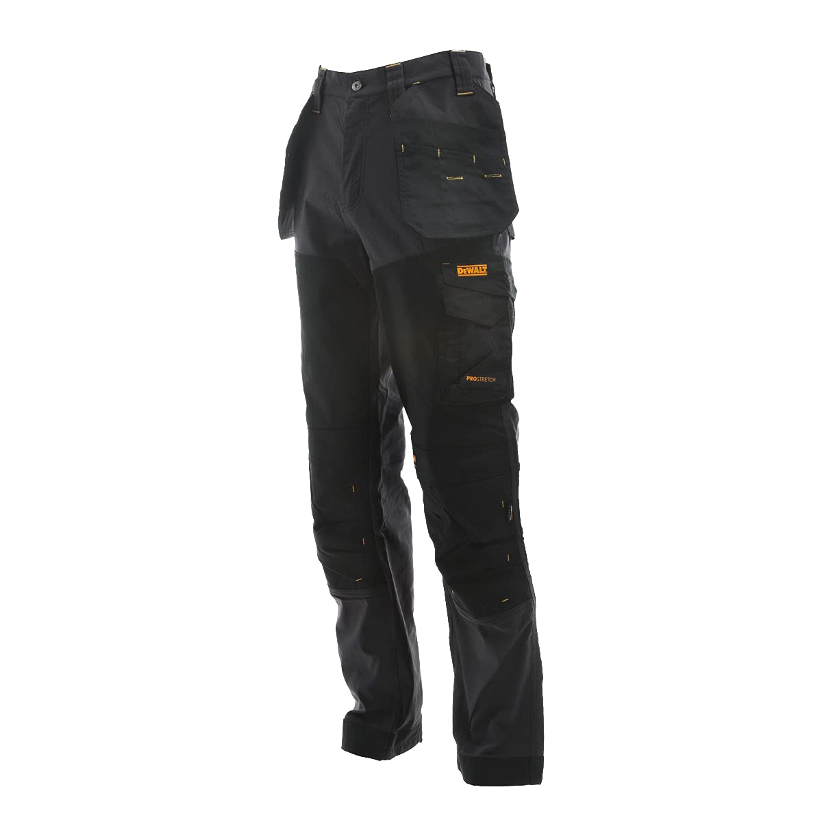 DEWALT Memphis Stretch Trouser 34W 31L Black/Grey
