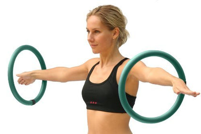 Sports Hoop Weighted ARMHOOP 400 - Box 400 Gram. 2 Hoops, Workouts and Exercises