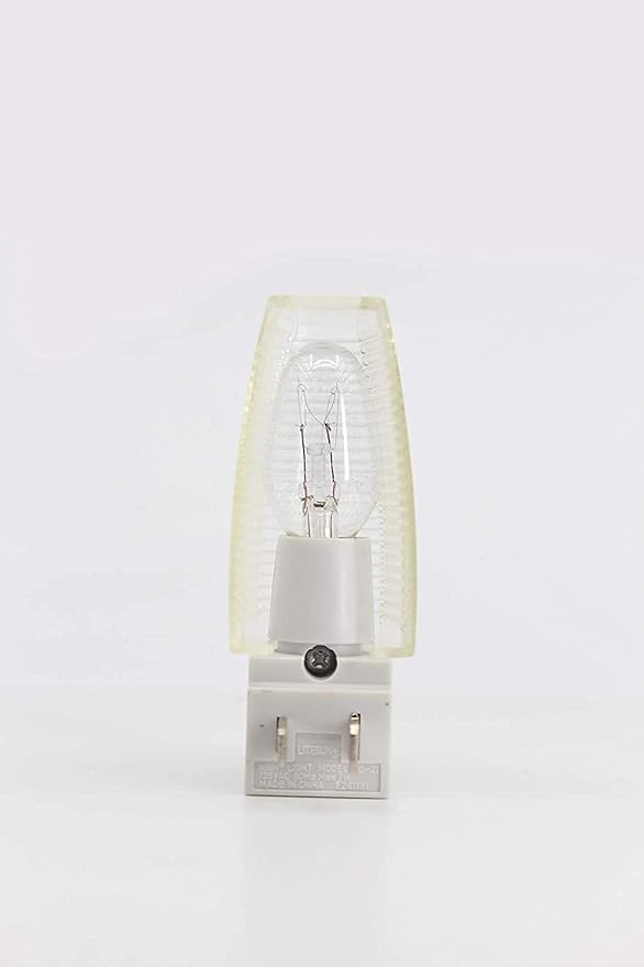 Kingman Night Light Wall Plug in with On/Off Switch Warm White UL Listed, 120V 4W (1 Pack)