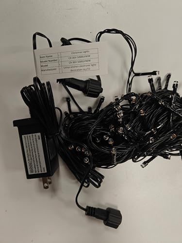 Battery Operated Christmas Lights, 33 FT 100 LED Mini String Lights with Timer and 8 Modes, Green Wire Outdoor Waterproof String Lights for Tree Xmas Indoor Holiday Party Garden Decor, Warm White