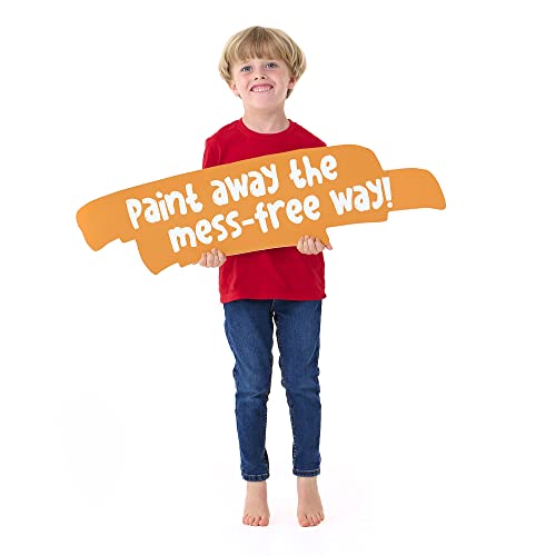 Paint Pop - Paint Sticks For Kids - 20 Pack Assorted Colours & Fun Storage Tub - Twist & Paint, Mess-Free, Fast Drying Action, Easy Clean Up, Vibrant Colours, Multi-Surface