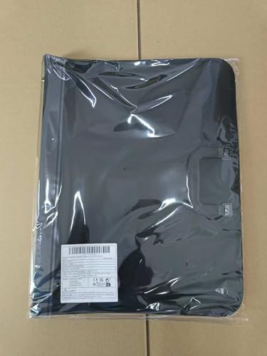 Black Art Portfolio Case Artist Carrying Case Artist Portfolios Case with Shoulder Strap (19x14.7x1.5 Inch)