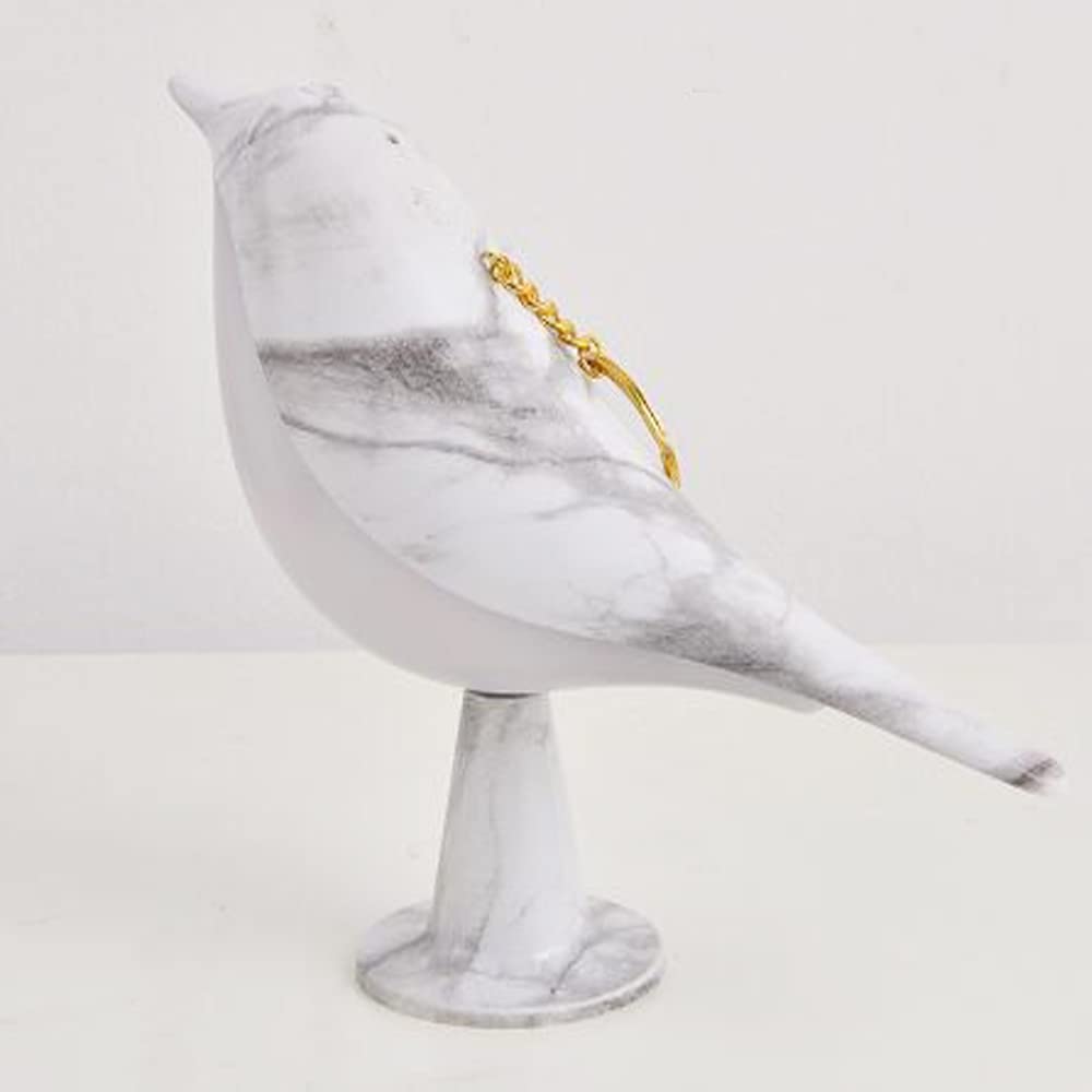 ZDAYOZ Bedside Touch Control lamp, Lovely Bird Led lamp, Bedside Fragrant Bird lamp, Decorative Creative Night lamp (Marble Bird Incense lamp)